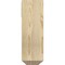 Ekena Millwork Thorton Craftsman Rough Sawn Bracket w/ Offset Brace, Douglas Fir, 6"W x 14"D x 18"H BKT0604X14X18THR04RDF - alternate 4